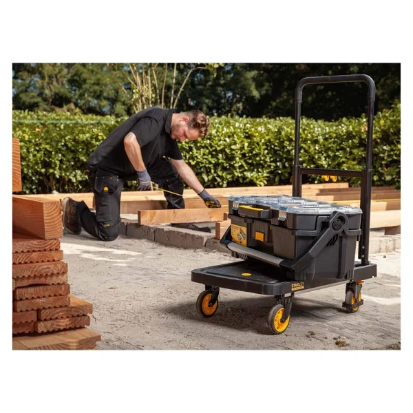 Stanley Fatmax Fx712 120 Kg Profesyonel Katlanabilir Paket Taşıma Arabası - Görsel 10