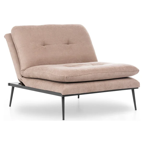 Futon Martin Yataklı Tekli Koltuk Berjer Vizon - Görsel 3