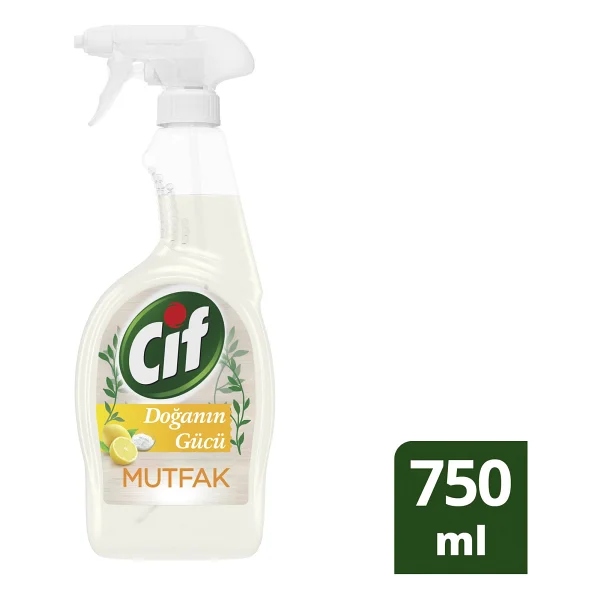 Cif Cleanboost Doğanın Gücü Çok Amaçlı Sprey 750 Ml - Görsel 9