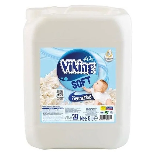 Viking Çamaşır Yumuşatıcı Sensitive 5 Lt - Görsel 3