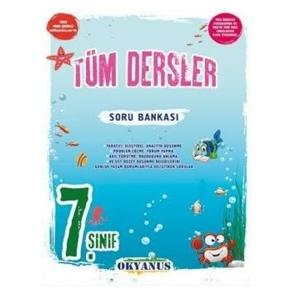 Okyanus Yayıncılık 7. Sınıf Tüm Dersler Soru Bankası - Görsel 2