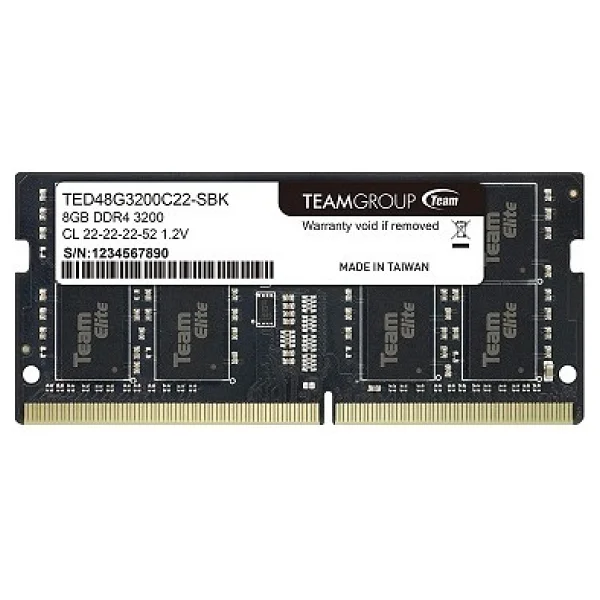 Team Elite 8 GB 3200 MHz Cl22 Ted48g3200c22-S01 DDR4 RAM - Görsel 5