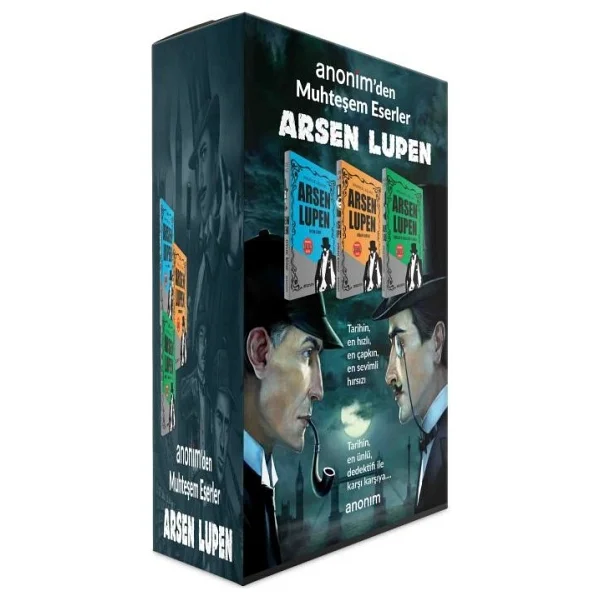 Arsen Lupen 3 Kitap Set - Maurice Leblanc - Görsel 2