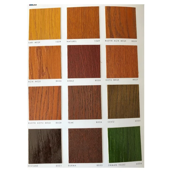 Fawori Dekoratif Vernikli Ahşap Koruyucu 2,5 Litre 2 Adet + Fırça - 2.5 Lt - Teak - Görsel 2