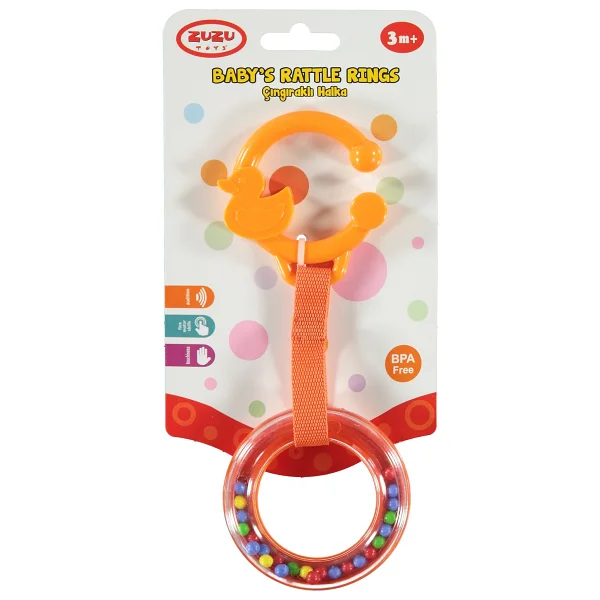 Zuzu Toys Çıngıraklı Halka - Görsel 7