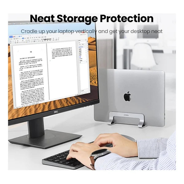 Ugreen 20471 Dikey Laptop Standı - Görsel 2