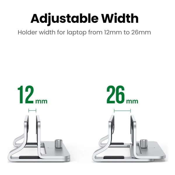 Ugreen 20471 Dikey Laptop Standı - Görsel 3