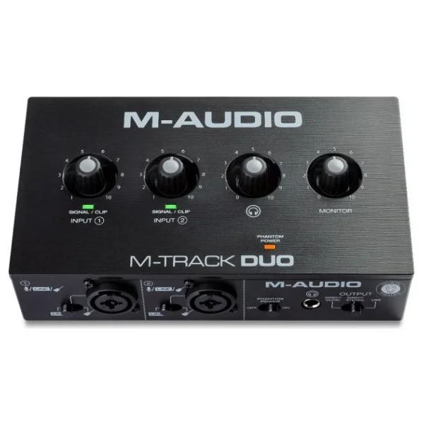 M-Audio M-Track Duo Ses Kartı - Görsel 2