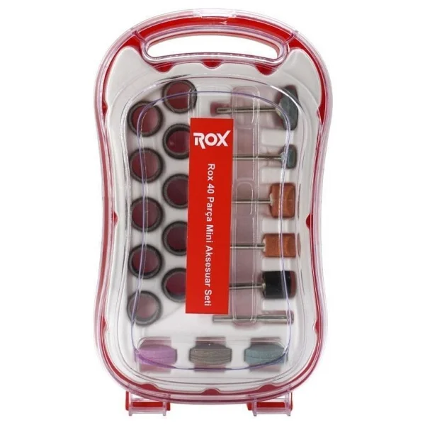 Rox Wood 0076 Hobi Gravür Mini Aksesuar Seti 40 Parça - Görsel 2