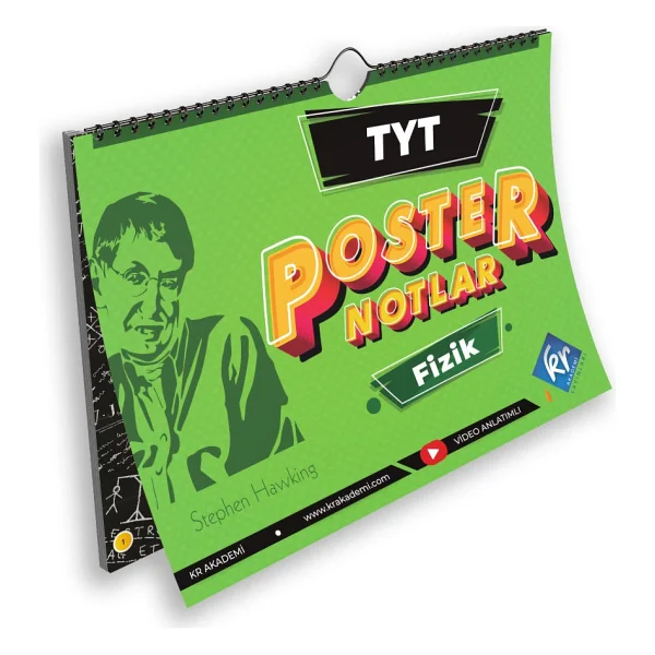 Kr Akademi Yayınları Tyt Fizik Poster Notlar - Görsel 3