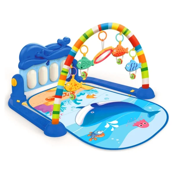 Babycim Piyanolu Oyun Halısı 9 Mm Kalınlık 75x60 Cm Renkli Tasarım Ebeveynler İçin Pratik - Görsel 6