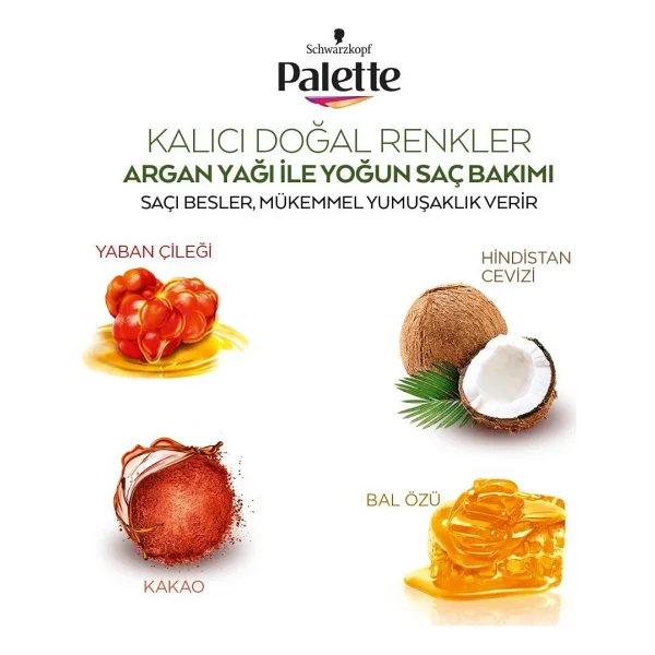 Palette Kalıcı Doğal Renkler 6.0 Koyu Kumral Saç Boyası - Görsel 6