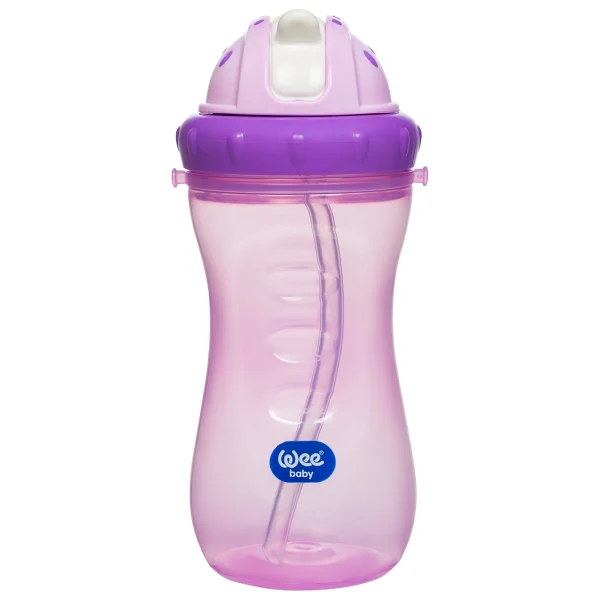 Wee Baby 761 Renkli Pipetli 340 Ml Bardak Mor - Görsel 3