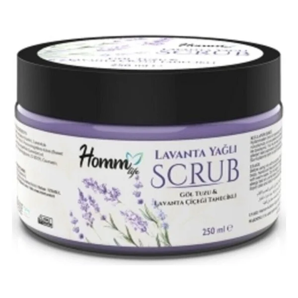 Homm Bitkisel Türkiye Homm Life Lavanta Yağlı Bitki Tanecikli Scrub - Görsel 2