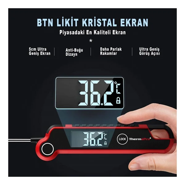 Thermopro Tp620 Gıda Termometresi - Görsel 9