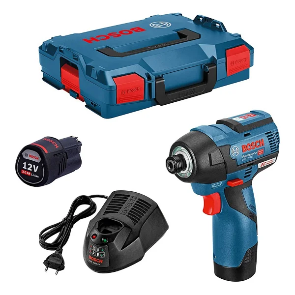 Bosch Gdr 12v-110 Çift Akülü 3 Ah Darbeli Somun Sıkma Makinesi - Görsel 6