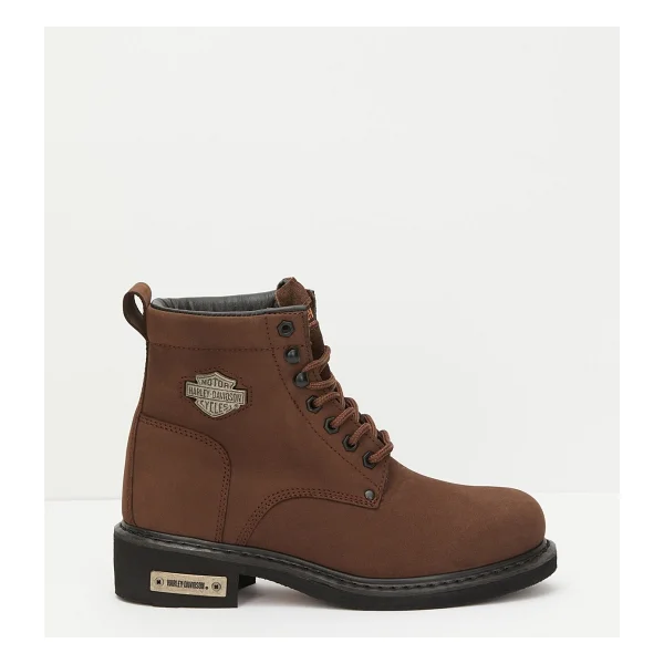 Harley Davidson Gibson 025m100109 Kahverengi Erkek Nubuk Bot - Görsel 8