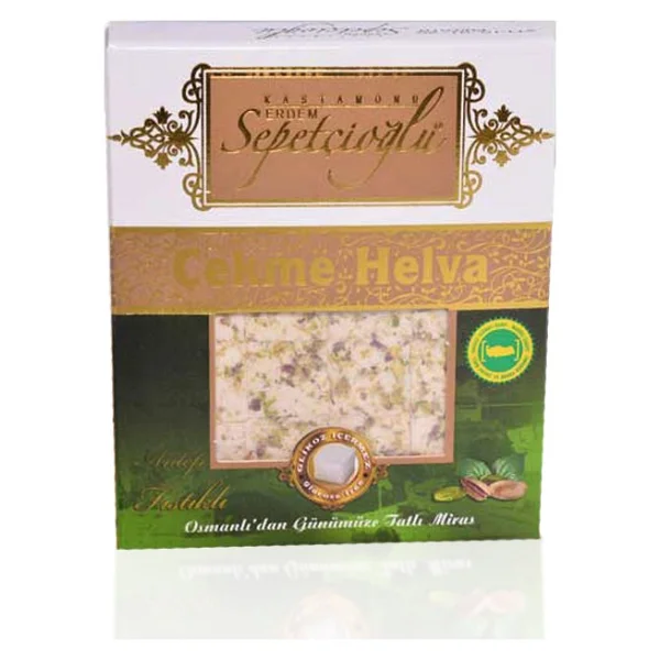 Erdem Sepetçioğlu Antep Fıstıklı Çekme Helva 120 Gr - Görsel 2