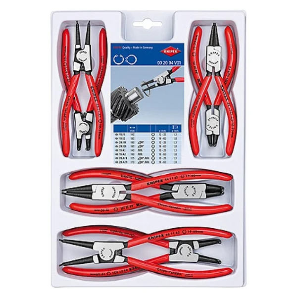 Knipex 00 20 04 V01 8 Parça Segman Pense Seti - Görsel 2