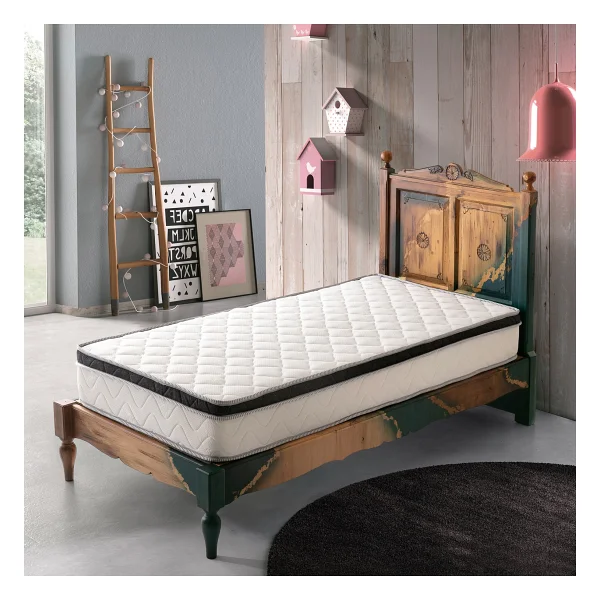 Heyner Techno 80 X 180 Cm. Ultra Lüx Pedli Cotton Tek Kişilik Yaylı Yatak - Görsel 7