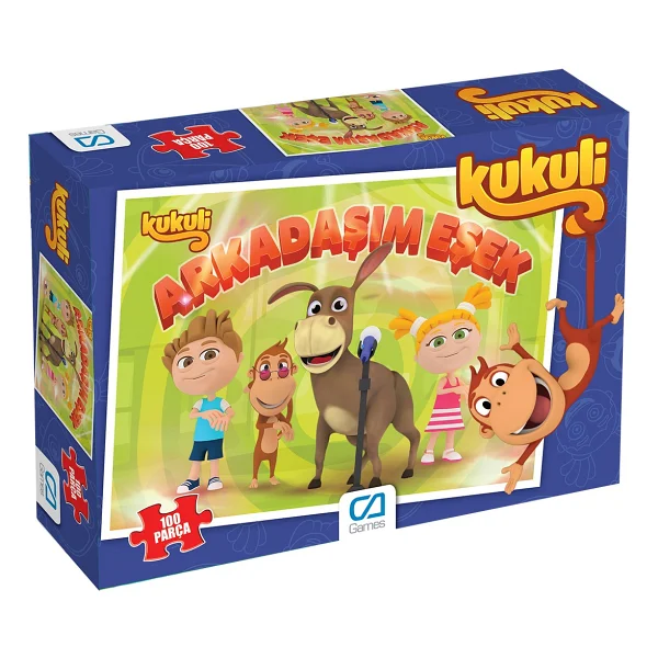 Ca Games Kukuli 100 Parça Puzzle 5135 - Görsel 2