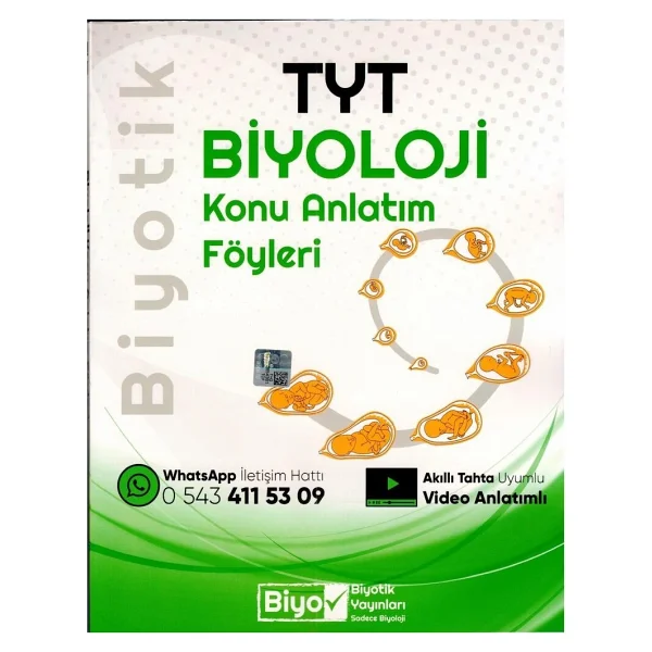 Biyotik Yayınları Tyt Biyoloji Konu Anlatım Föyleri - Görsel 2