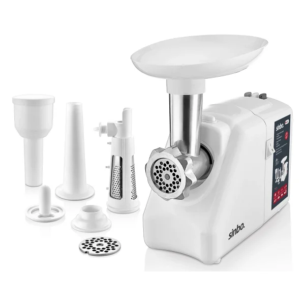Sinbo Shb-3189 2000 W Salça Ve Et Kıyma Makinesi - Görsel 6