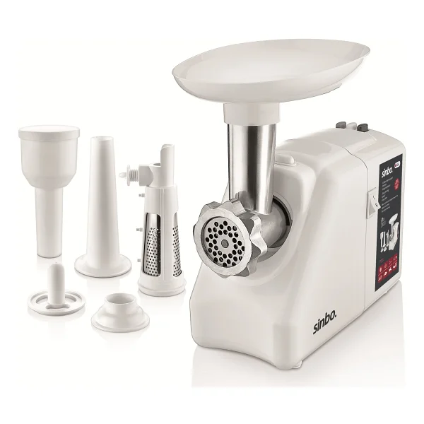 Sinbo Shb-3189 2000 W Salça Ve Et Kıyma Makinesi - Görsel 3
