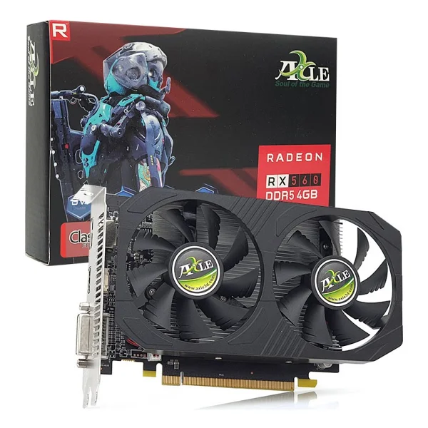 Axle RX 560 Rx5604gd5p8dıpd 128 Bit DDR5 4 GB Ekran Kartı - Görsel 3