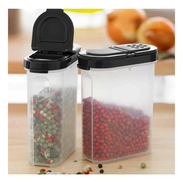 Tupperware Büyük Baharatçık 2'li Siyah Kapak - Görsel 2