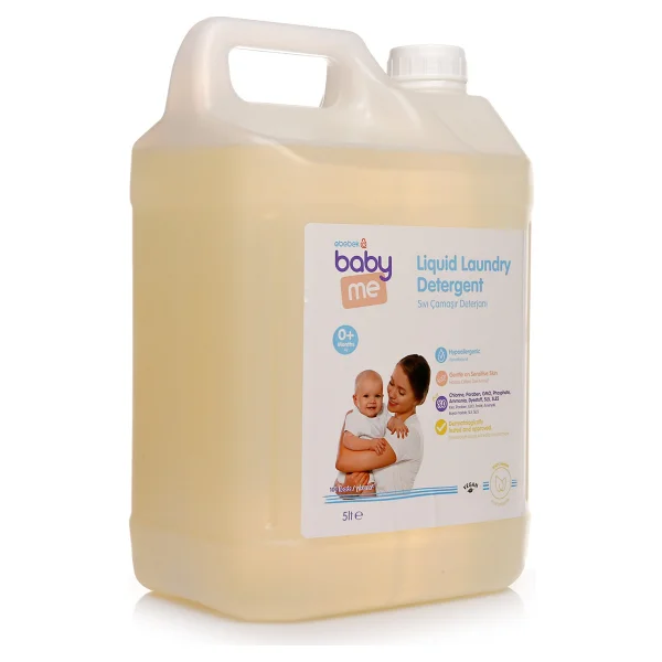 Baby&Me Sıvı Bebek Çamaşır Deterjanı 5000 Ml - Görsel 6