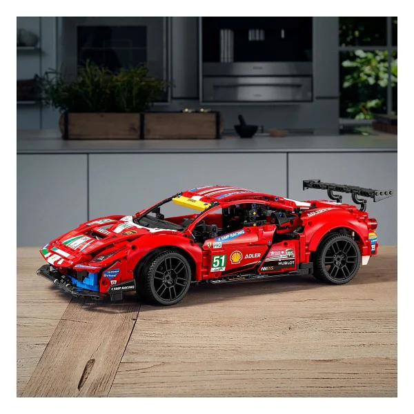 Lego 42125 Technic Ferrari 488 Gte Af Corse 51 - Görsel 3