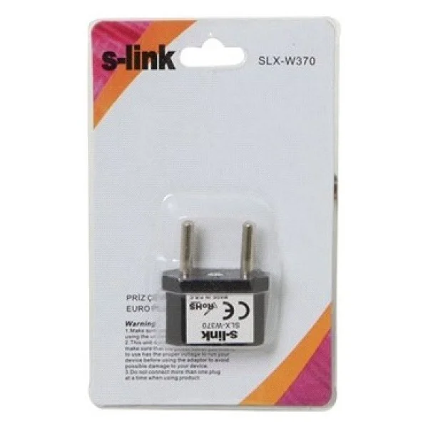 S-Link Slx-W370 Amerikan - Türk Çevirici Priz Adaptör - Görsel 4