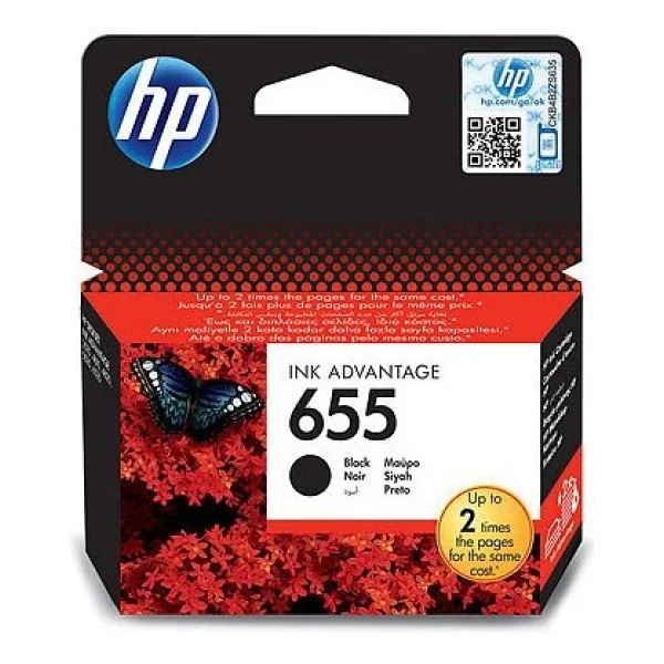 HP 655 CZ109AE Siyah Kartuş - Görsel 4