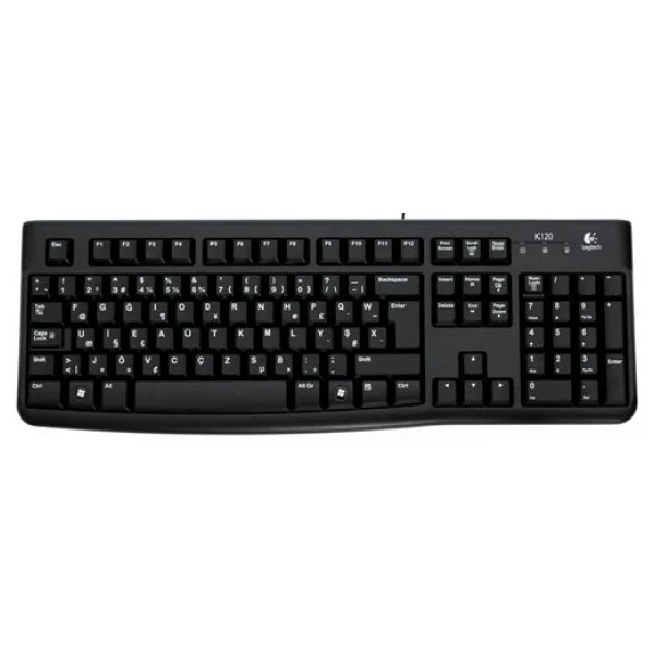 Logitech K120 920-004163 F Kablolu Klavye - Görsel 4