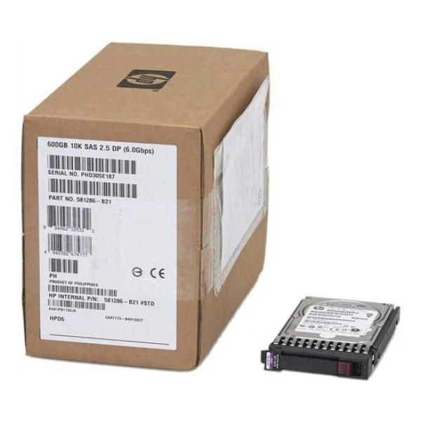 HP 600 GB 581286-B21 Sunucu Sabit Disk - Görsel 2