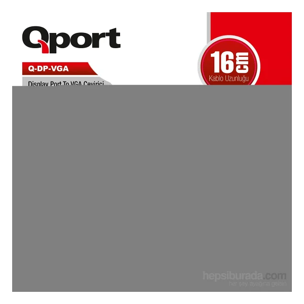 Qport Q-DP-VGA Display To VGA Çevirici - Görsel 8