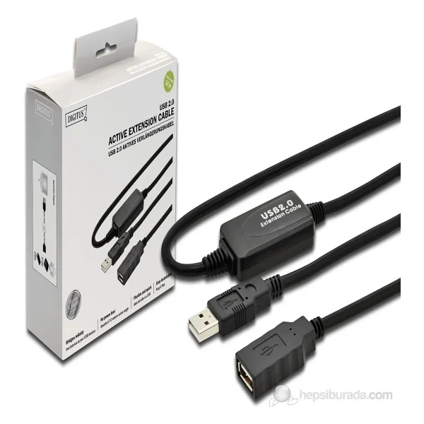 Digitus Da-73100-1 10 M USB 2.0 Uzatma Kablosu - Görsel 4