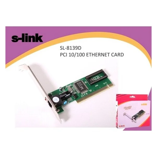 S-Link Sl-8139 Ethernet Kartı - Görsel 5