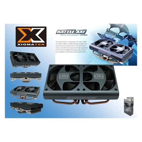 Xigmatek Vd964 Battle-Axe Ekran Kartı Fanı - Görsel 2