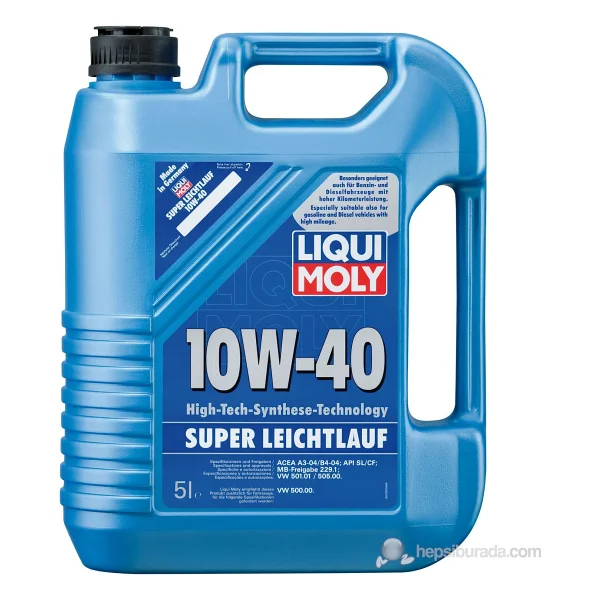 Liqui Moly Super Leichtlauf 10w-40 5 Lt Motor Yağı - Görsel 3