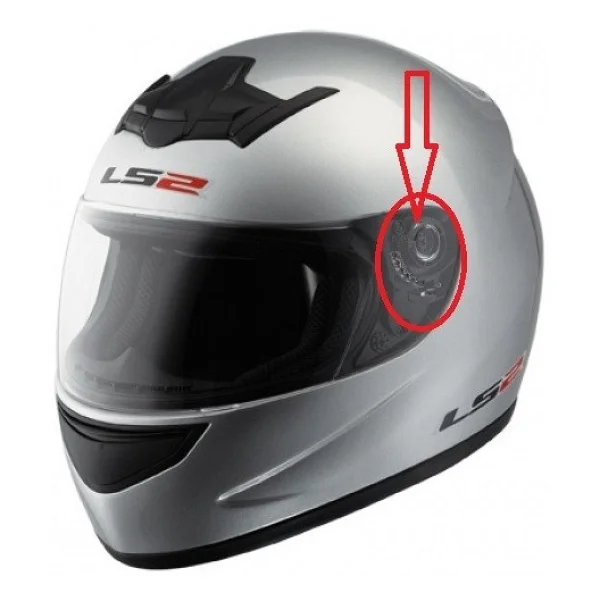 Ls2 Ff350 Cartoon Kask Yan Kapak Set - Görsel 2