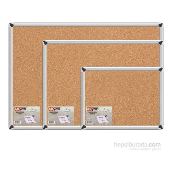Akyazı 60x180 Duvara Monte Mantar Pano - 60 X 180 Cm - Görsel 5