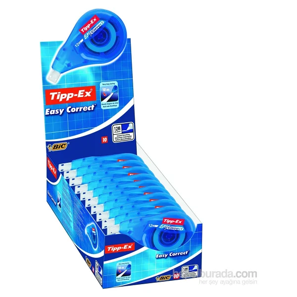 Tipp-Ex Easy Correct Şerit Silici 10'lu Kutu - Görsel 5