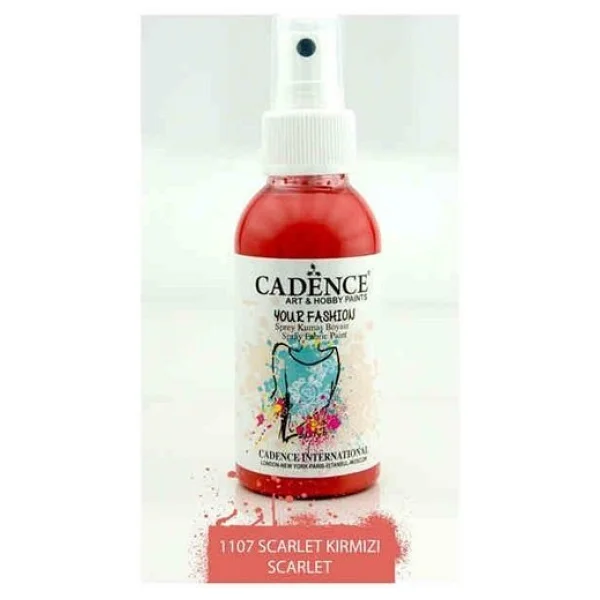 Cadence Your Fashion Sprey Kumaş Boyası 100 Ml. 1118 Kahverengi - Görsel 4