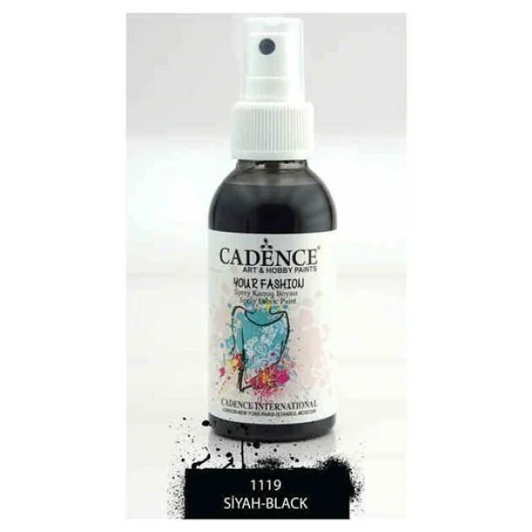 Cadence Your Fashion Sprey Kumaş Boyası 100 Ml. 1118 Kahverengi - Görsel 3