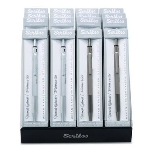 Scrikss Graph-X Beyaz 2.0 Mm Versatil Uçlu Kalem - Görsel 3