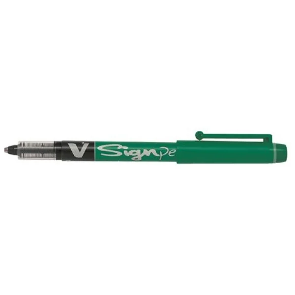 Pilot V-Signpen 2.0 Mm Yeşil İmza Kalemi - Görsel 5