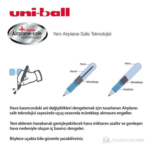 Uni-Ball UB-200 Vision Elite 0.8 mm Roller Kalem - Görsel 3