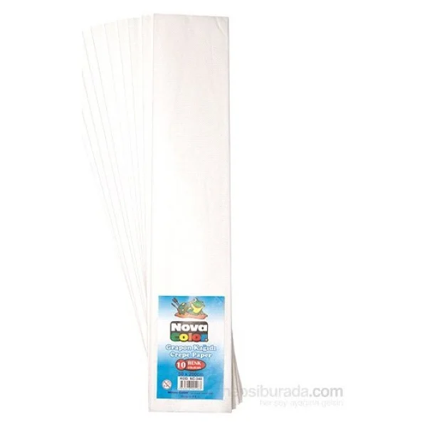 Nova Color Grapon Kağıdı 10 Lu Beyaz Nc-340 - Görsel 7